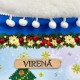 Сапожок для подарков Схема для вышивания бисером Virena ЧН_013