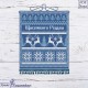 Схема для вышивания крестиком Ксения Орнамент "Счастливого рождества" СХ-081КВ