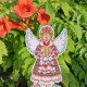 Схема для вышивания крестиком Ксения Сэмплер Украинский ангел СХ-091КВ