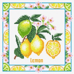 Лимони Набір для вишивання хрестиком Чарівниця N-2205 фото