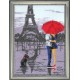Париж для двоих (по картине О. Дарчук) Набор для вышивания бисером Butterfly 481Б