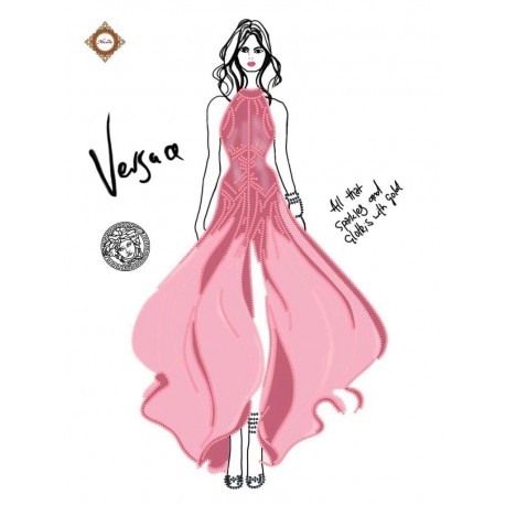 СЛ-3283 Будинок Моди Versace.ТМ Міледі.Схема для вишивання бісером Міледі