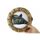 Кіт Персоналізована дерев'яна рама з фотографією та ім'ям