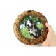 Собака Персоналізована дерев'яна рама з фотографією та ім'ям