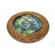 Різьблена дерев'яна кругла рама ArtInspirate FR_11-B фото
