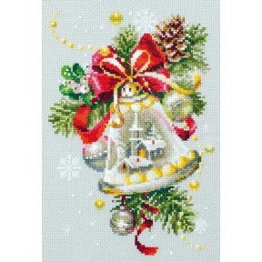 Рождественский колокольчик Набор для вышивания крестиком