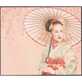 Набор для вышивания Lanarte L34968 Гейша (Geisha) фото