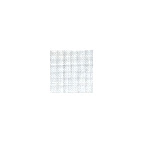 Тканина рівномірна (30ct) 025/00 White (100% ЛЕН) 140см Permin