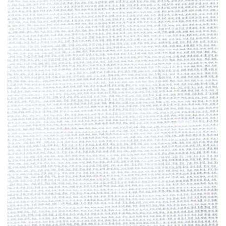 Тканина 29х70см рівномірна (32ct) 065/00 White (100% ЛЕН) Permin