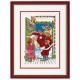 Санта Клаус Набір для вишивання хрестиком Eva Rosenstand 14-100