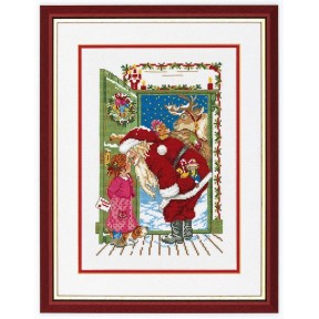 Санта Клаус Набор для вышивания крестом Eva Rosenstand 14-100