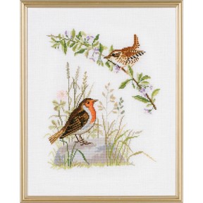 Птички Набор для вышивания крестом Eva Rosenstand 12-734