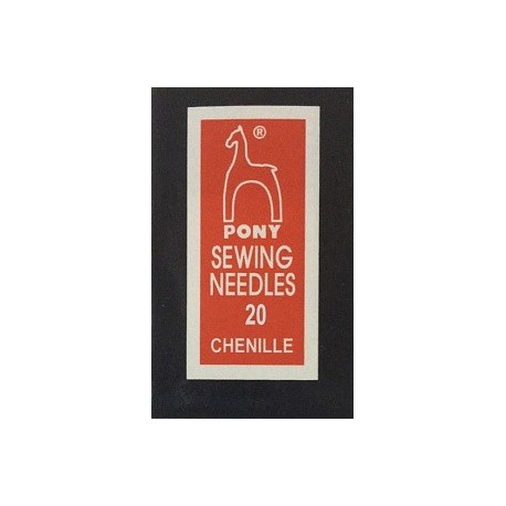 Игла суконная №20 (25 шт.) Pony 06158