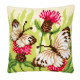 Набір для вишивки подушки Vervaco 1200/118 Метелик і лугові квіти