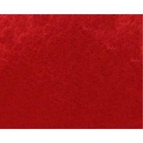 Красный фетр мягкий, листовой толщина 1.3 мм, размер 20х30 см VDV  РА-033