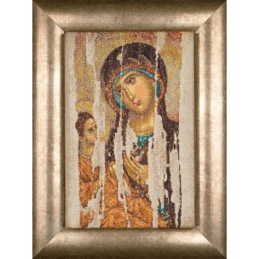 Набір для вишивання хрестиком Icon Mother of God Aida Thea