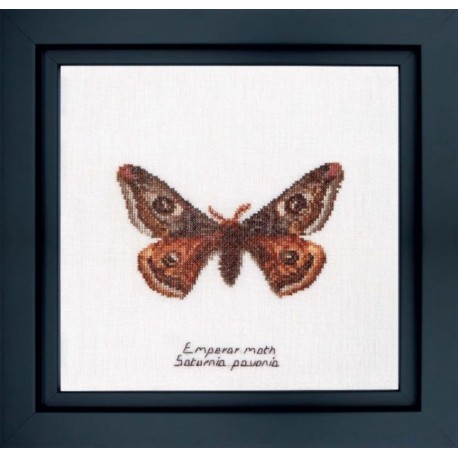 Набор для вышивки крестом Emperor moth Linen Thea Gouverneur 562