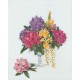 Набір для вишивання хрестиком Rhododendron Linen Thea