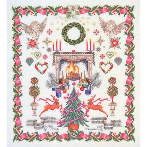 Набор для вышивки крестом Christmas Design Linen Thea Gouverneur 2077