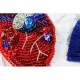 Сердцебиение Набор для вышивки бисером украшения на натуральном художественном холсте Абрис Арт AD-237