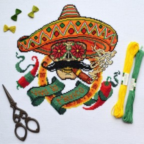Viva la Mexico Набор для вышивки крестом Повитруля Р8-009 фото