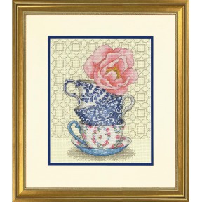 Чай из роз Набор для вышивания крестом DIMENSIONS 70-35414