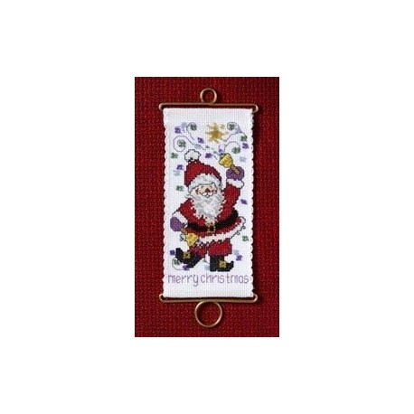 Рождественский Санта Набор для вышивания крестом Mill Hill MH126305