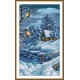 Снежная мелодия леса Набор для вышивания крестом Нова Слобода СР6256