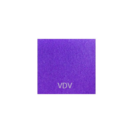 Темно-фіолетовий фетр м'який, листовий товщина 1.3 мм, розмір 20х30 см VDV РА-038