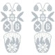 Пасхальный бант Схема для вышивания бисером и нитками Барвиста Вишиванка ТР820пн1199