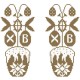 Пасхальный бант Схема для вышивания бисером и нитками Барвиста Вишиванка ТР818пн1199