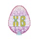 Пасхальное яйцо Набор для вышивки крестом на пластиковой канве VOLOSHKA VPF_011