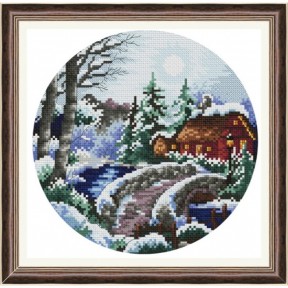 Сказочная Зима Набор для вышивания крестиком  LadyDi П-006LD