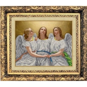 Оберіг трьох ангелів Набір для вишивання бісером КіТ 31217К