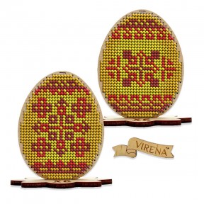 Пасхальне яйце, символ "Воля" Заготовка для вишивки бісером VOLOSHKA ЯПФ_125