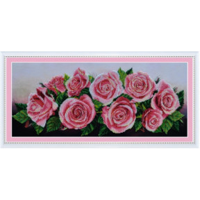 Набір для вишивання Картини Бісером Р-214 Рожеве настрій