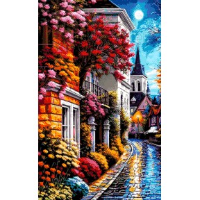 Цветочная улица Набор для вышивания бисером ТМ АЛЕКСАНДРА ТОКАРЕВА 61-3404-НЦ