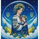 Украина-ненька Электронная схема для вышивания крестиком СХ-123НО