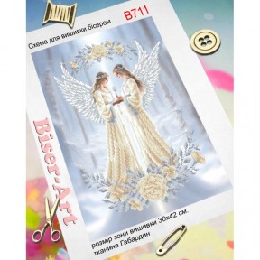 Молитва ангелів Схема для вишивки бісером Biser-Art B711ба