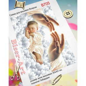Оберег для младенца Схема для вышивки бисером Biser-Art B705ба