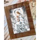 Мадонна с младенцем (серебро) Схема для вышивки бисером Biser-Art 10153003ба