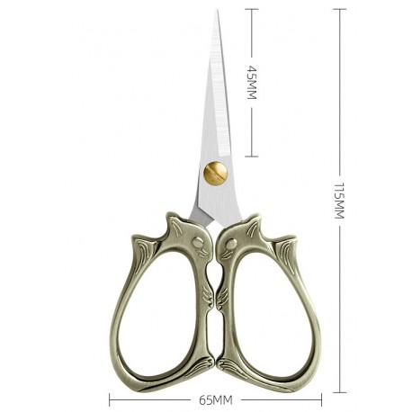 Ножницы для рукоделия Classic Design CD-116 медь