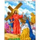Ісус втішає жінок, що плачуть Схема для вишивки бісером Biser-Art A257ба