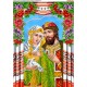 Петр и Феврония с рушником Схема для вышивки бисером Biser-Art B630ба