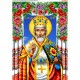 Миколай Чудотворець (в квітах) Схема для вишивки бісером Biser-Art A684ба