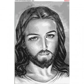 Иисус Схема для вышивки бисером Biser-Art 3037ба