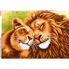 Львиная любовь Схема для вышивки бисером Biser-Art A551ба