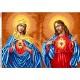 Діва Марія та Ісус Христос Схема для вишивання бісером Biser-Art 690ба