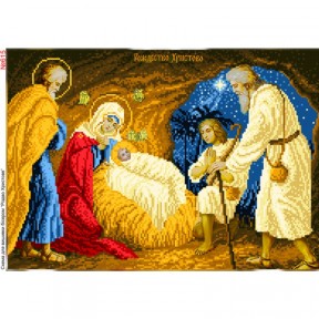 Рождество Христово Схема для вышивки бисером Biser-Art 615ба
