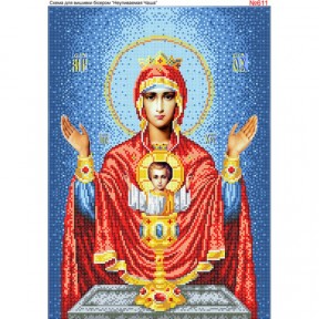 Божа Матір Неупиваемая чаша Схема для вишивання бісером Biser-Art 611ба